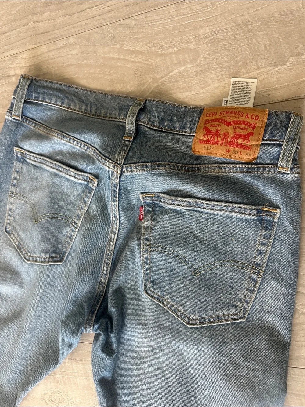 Levi’s 512 denim jeans 32x34
